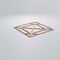 Ekena Millwork Large Buxton Decorative Fretwork Wood Wall Panels, Alder, 23 3/8"W x 23 3/8"H x 3/8"T WALW24X24X0375BUXAL - alternate 3